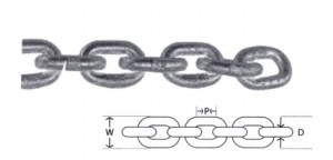 Αλυσίδα γαλβανισμένη αγκυρας